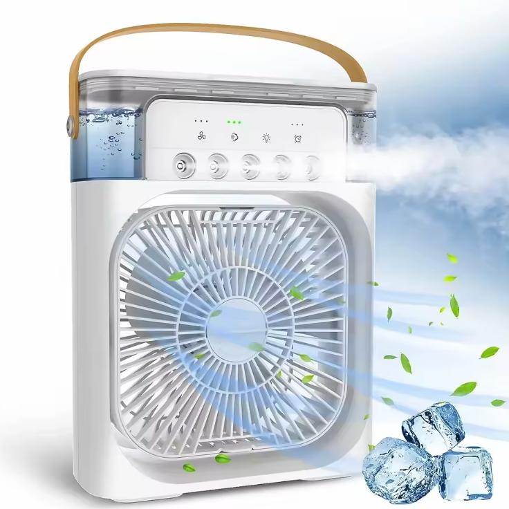 Ventilador humidificador cuadrado